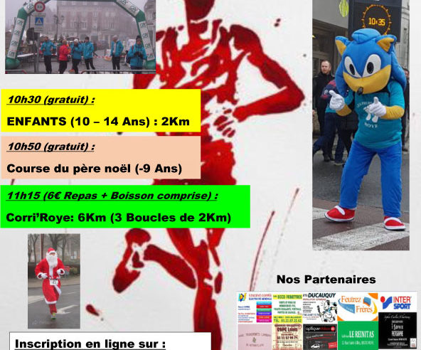 La Corri’Roye 2019 : ouverture des inscriptions